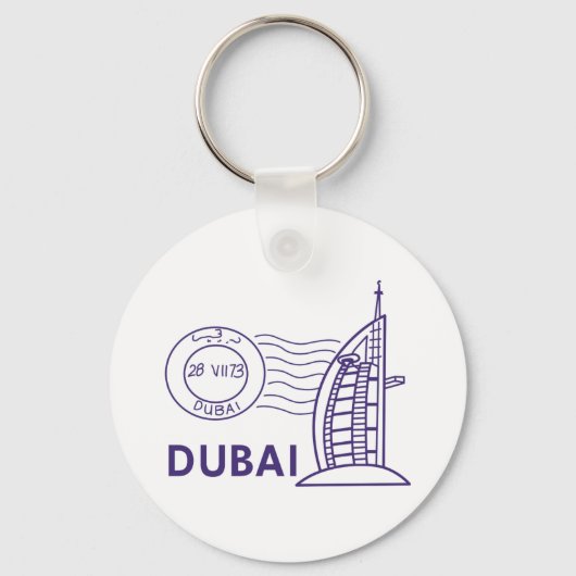 TRAVEL DUBAI SLEUTELHANGER (Voorkant)