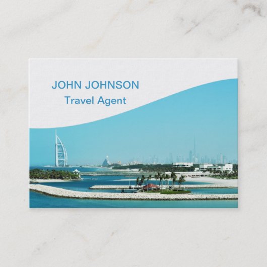 Travel Dubai Visitekaartje (Voorkant)