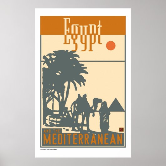 TRAVEL-Egypte Poster (Voorkant)