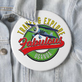 Travel Exken Fabulous Uganda Ronde Button 6,0 Cm (In situ)