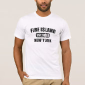 Travel Fire Island, New York T-shirt (Voorkant)