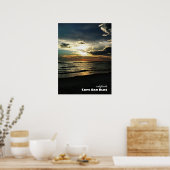 Travel | Florida Cape San Blas Sunset Poster (Keuken)