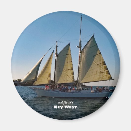 Travel | Florida - Key West Sailboat Sunset Cruise Magneet (Voorkant)