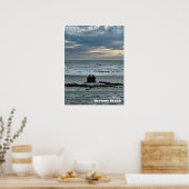 Travel | Florida - Neptune Beach Sunrise Poster (Keuken)
