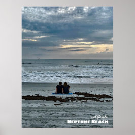 Travel | Florida - Neptune Beach Sunrise Poster
