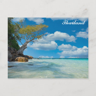 Travel Foto van Thailand Bamboe Island Briefkaart