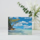 Travel Foto van Thailand Bamboe Island Briefkaart (Staand voorkant)