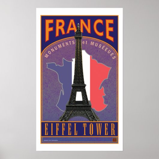 TRAVEL-Frankrijk Poster (Voorkant)