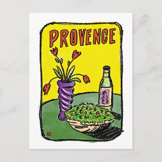 TRAVEL-Frankrijk-Provence- Briefkaart (Voorkant)