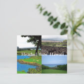 Travel Hawaii Fore Golf Briefkaart (Staand voorkant)