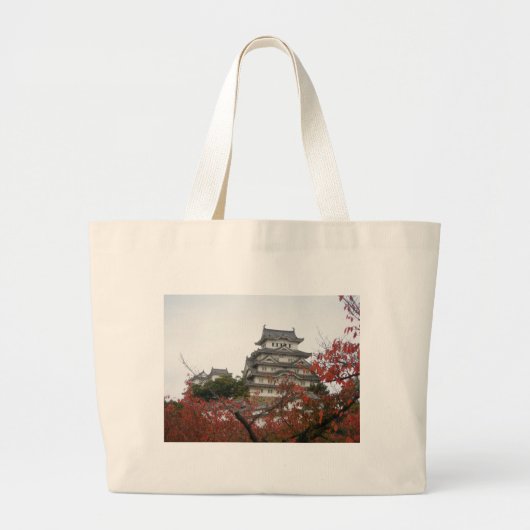 Travel Himeji Castle Grote Tote Bag (Voorkant)