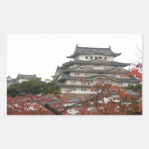 Travel Himeji Castle Rechthoekige Sticker