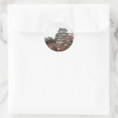 Travel Himeji Castle Ronde Sticker (Tas)