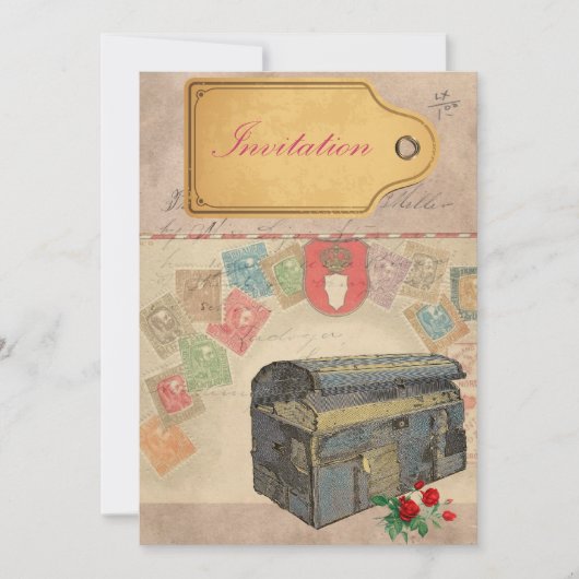 Travel Hoesje Invites Kaart (Voorkant)
