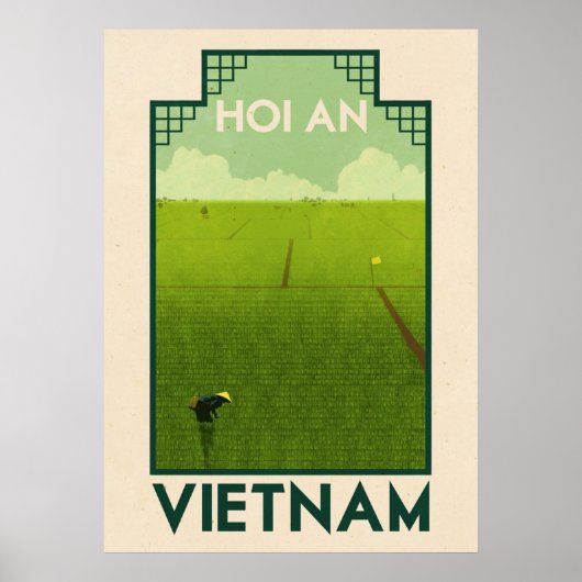 Travel Hoi An Vietnam Poster (Voorkant)