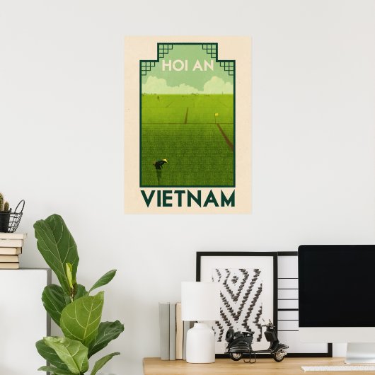 Travel Hoi An Vietnam Poster (Thuiskantoor)