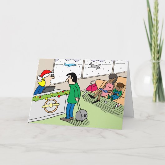 Travel Holiday Greep Card Feestdagen Kaart (Voorkant)