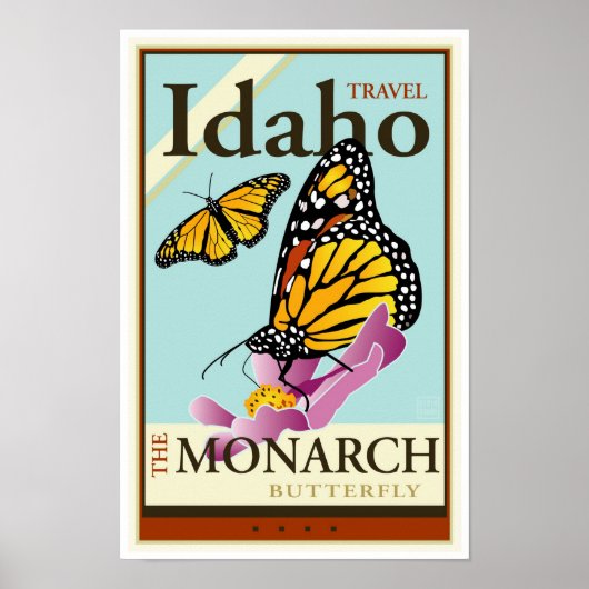 Travel Idaho Poster (Voorkant)