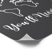 Travel - If You Never Go, You'll Never Know  Poster (Hoek)