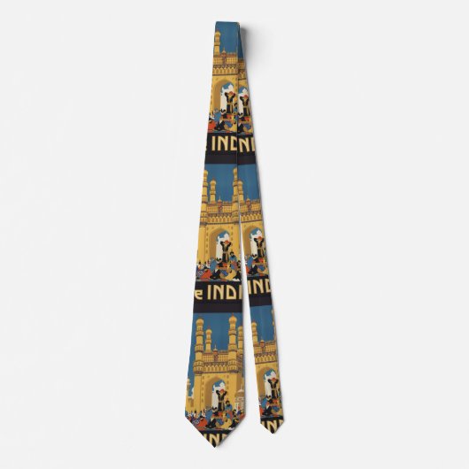 Travel India stijlvolle stadscentra trendy Stropdas (Voorkant)