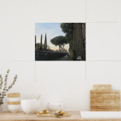Travel | Italië - Apian Way Evening Stroll Poster (Keuken)