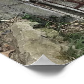 Travel | Italië - Monterosso al Mare Old door Poster (Hoek)