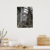 Travel | Italië - Monterosso al Mare Old door Poster (Keuken)