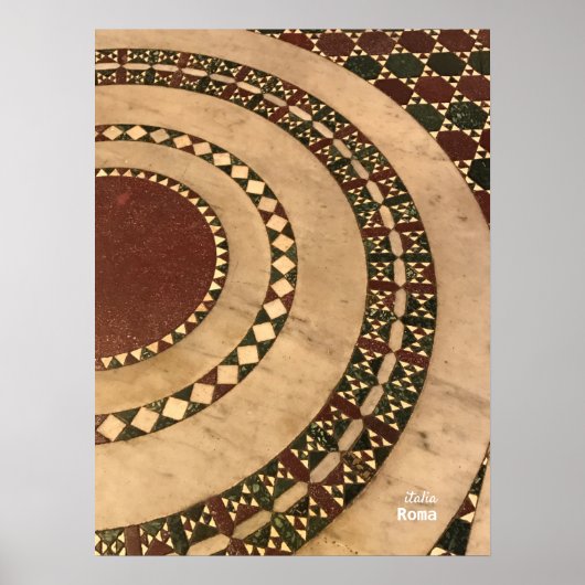 Travel | Italië - Rome, Basilica di Santa Maria Poster (Voorkant)