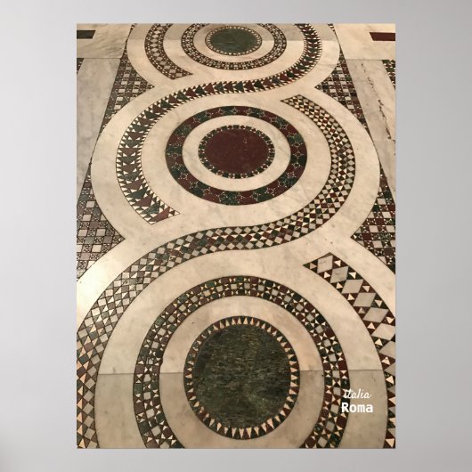 Travel | Italië - Rome, Basilica di Santa Maria Poster (Voorkant)