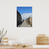 Travel | Italië - straat Pompeii Poster (Keuken)