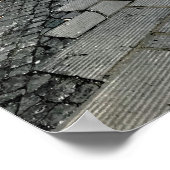 Travel | Italië - Stromen van Orvieto Poster (Hoek)