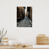 Travel | Italië - Stromen van Orvieto Poster (Keuken)