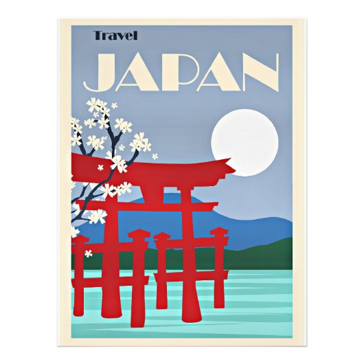 Travel Japan, Foto Afdruk (Voorkant)