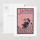 TRAVEL-Japan-Oriënt- Briefkaart (Voorkant / Achterkant)