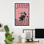 TRAVEL-Japan-Oriënt Poster (Thuiskantoor)