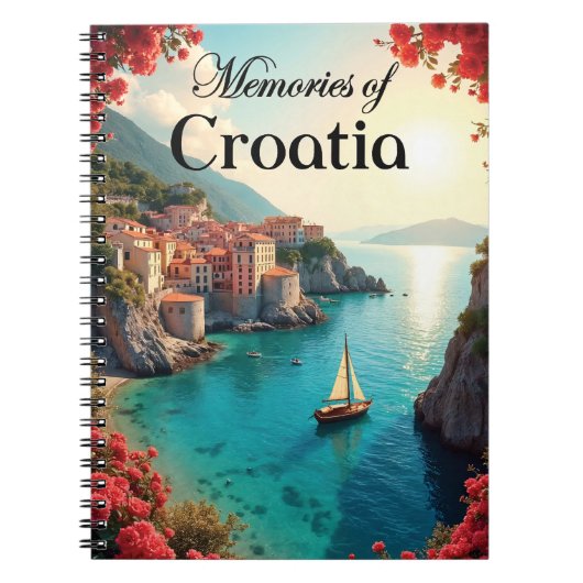 Travel Journal Croatia Notitieboek (Voorkant)