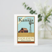 Travel Kansas Briefkaart (Staand voorkant)