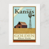 Travel Kansas Briefkaart (Voorkant)