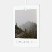 Travel Keepsake Photo Ornament (Voorkant links)