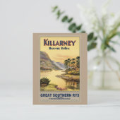 Travel Killarney Ireland door Railways  Briefkaart (Staand voorkant)