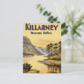 Travel Killarney Ireland door Railways  Postc Briefkaart (Staand voorkant)