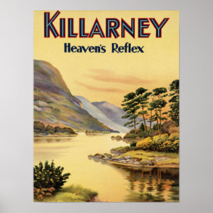 Travel Killarney Ireland door Railways Poster