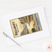 Travel Killarney Ireland door Railways  Rechthoekige Sticker (Envelop)