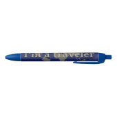 Travel Kugelschreiber Blauwe Inkt Pen (Bodem)