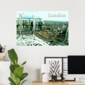 Travel London Poster (Thuiskantoor)