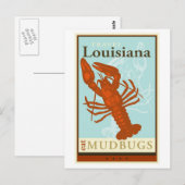 Travel Louisiana Briefkaart (Voorkant / Achterkant)
