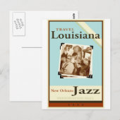 Travel Louisiana Briefkaart (Voorkant / Achterkant)