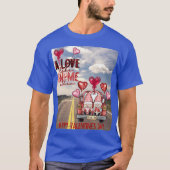 Travel Love like Gnome Other Happy Valentines Day T-shirt (Voorkant)