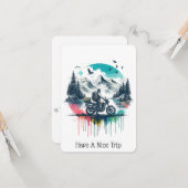 Travel Lovers Kaart (Voorkant / Achterkant in situ)