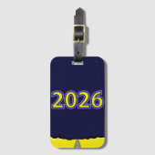 Travel Luggage Tag Bagagelabel (Voorkant (verticaal))